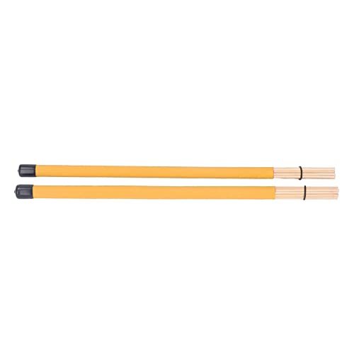 2Pcs B Drums S Percussion Tool Instrument Accessory Set Kit Yellow B Percussion S ToolInstrument Ace Playing on Sounds (Yellow)