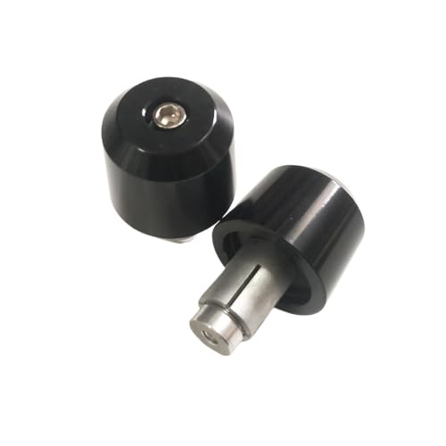 Embout de guidon moto universel en aluminium CNC noir 22mm pour customisation