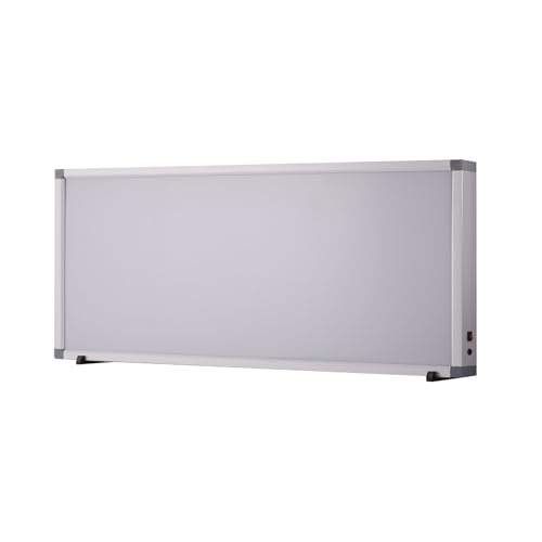 Profesjonalne X Ray Viewer Light Box, również oświetlenie LED do obrazowania medycznego, smukła aluminiowa rama z optyczną płytą akrylową, uchwyt ścienny lub do użytku na biurku, redukuje stempel pod