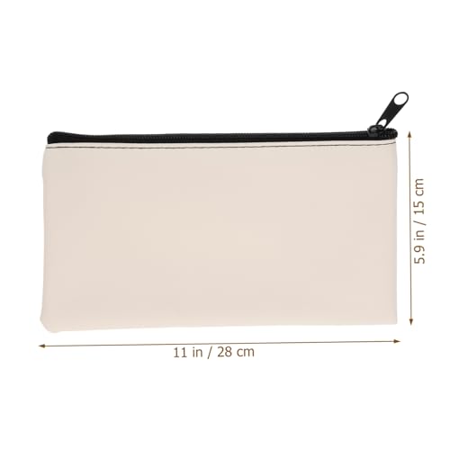 Gadpiparty 2Pcs PU Leather Money Wallets for Cash Checks Receipts Storage Pouches with Zipper Convenient Bags for Travel and Shopping present for2