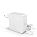 Produktbild SDFSDF Kompatibel mit Mac Book Air Ladegerät 45W, Mags 2 T-Spitze Netzteil Kompatibel mit Mac Book Air 11''und 13 Zoll Modelle A1465 A1466, Mitte 2012, 2013, 2014, 2015, 2016, 2017, 2018., White
