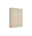 Armario de 3 Puertas y 2 cajones Maxi 150cm Natural