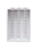 Spill-Stop 13-908 Exacto Pour Bar Test Kit, Liquid Calibration System for Bartender Training, Includes 3 Plastic Tubes with Marked Measurements, 3 O-Rings, 1 Stand, Made in USA