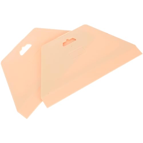 Hemobllo 2pezzi Per Applicazione Wallpaper Raschietti Plastici Per Rimuovere e Applicare Pellicole Utensili Casa e Auto
