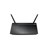 ASUS RT-N12E, Router WiFi N300, Per Modem Operatore e ONT, Facile e Intuitiva Configurazione, Ottima Copertura Del Segnale, Risparmio Energetico Grazie Alla Modalità Standby, Nero