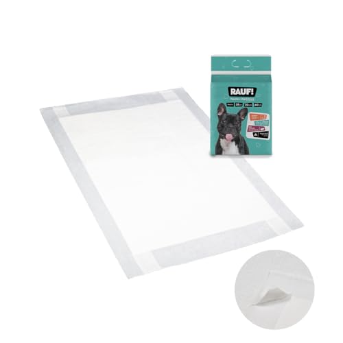 RAUF - TAPETE HIGIENICO PARA CÃES - RAUF NEUTRO 70cmx60cm 28und - Econômico