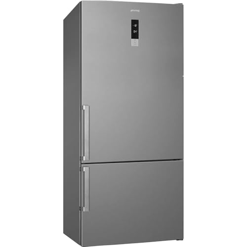Smeg Fc84En4Hx1 - Frigorifero Combinato No Frost, 588 Litri, Colore Inox, Classe Energetica E