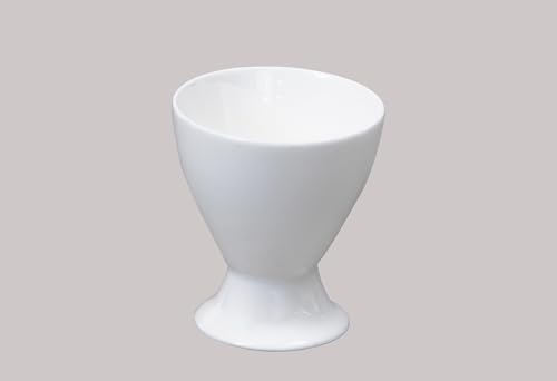 IRESTAURANT PLUS Bone China Coupe Shape Egg Cup, Case of 6