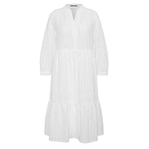 Drykorn Kleid Sorcha mit Baumwolle 36 Weiss