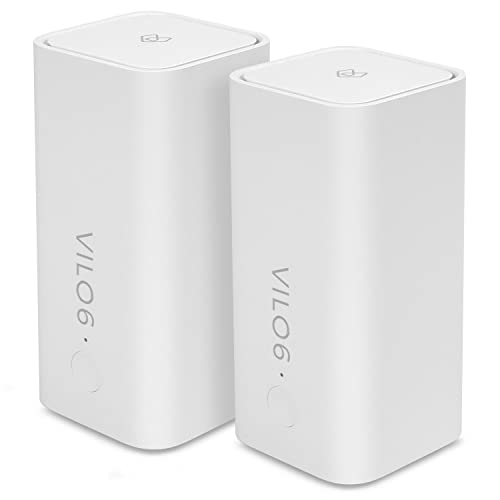 Vilo 6 Mesh Wi-Fi System Wi-Fi 6 AX1800 Coverage Up to 4,000 Sq Ft (2-Pack)