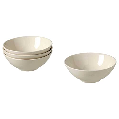 Digital Shoppy IKEA Bowl, Glossy beige16 cm.