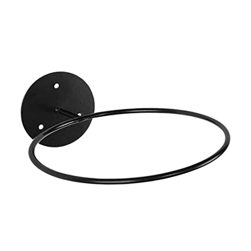BESPORTBLE-2-Stueck-Ballregal-Metalllagerregal-Monitorhalter-Metallklammern-Fussball-Displaystaender-Sportball-Wandhalter-Fussball-Wandhalterung-Eisen-Basketball-Halterung-Baelleregal