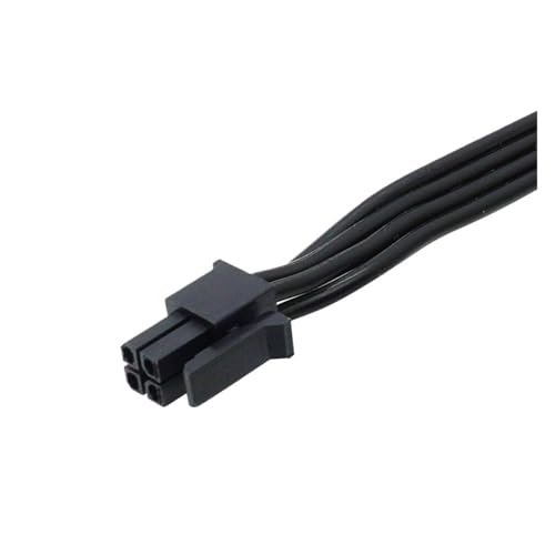 Cable de alimentación SSD 4 Pin a 2 SATA 45 cm miniatura 3