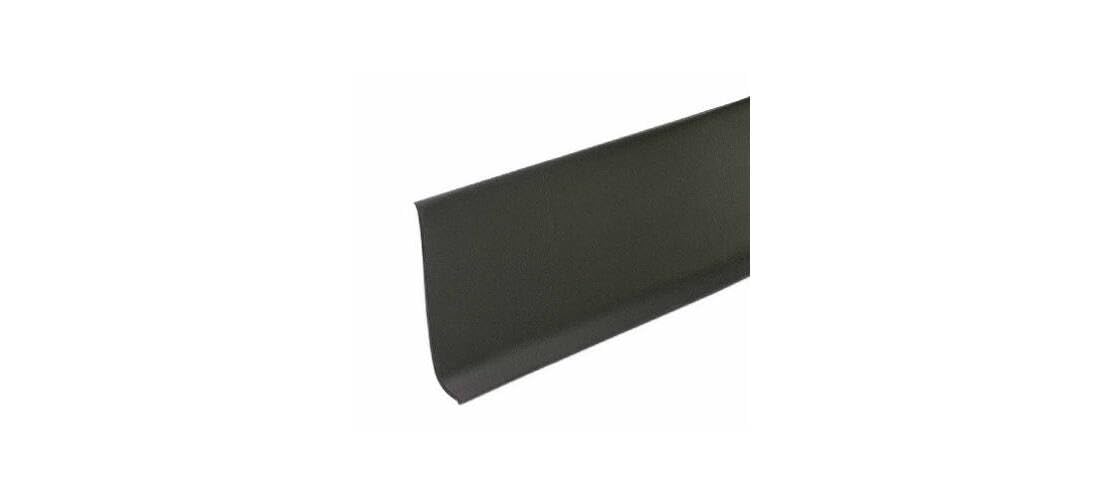 M-D Building Products 23662 4 in. x 48 in. Black Self-Stick Vinyl Wall Base
