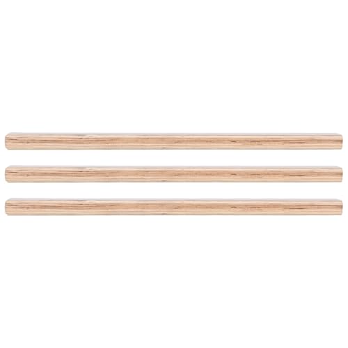 Sewroro 3pcs Wooden Hammer Handles with Insulated Bakelite Grip, Replacement Wood Hammer Handle Set for Hand Tools and Construction Use