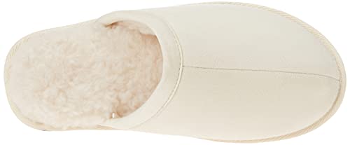 Image of Amazon Essentials Women's Cozy Indoor Outdoor Slippers, Faux Fur Lined, Non-Slip