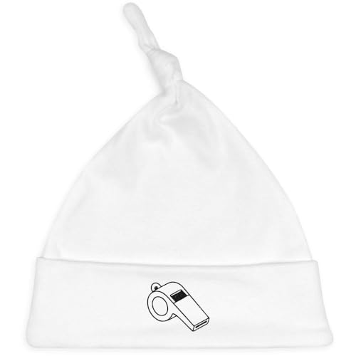 Azeeda 'Whistle' Baby Beanie Hat (BH00034846) White