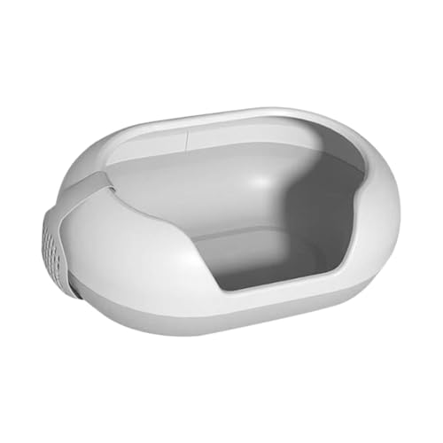 Arenero para gato grande con lados altos y amplia capacidad miniatura 1