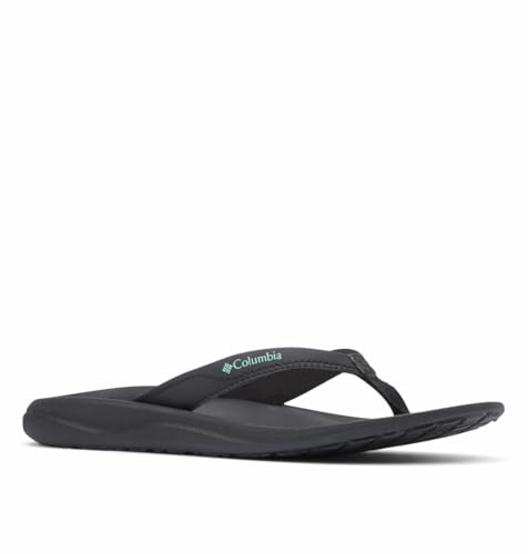 Columbia Columbia Women's FLIP Sandal, Black/copper ore, 12 Regular US