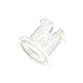 Carbon-14 25-158-08-S, Suitable for Kohle- CH740 Bushing Linkage Retaining, Transparent, 6pcs