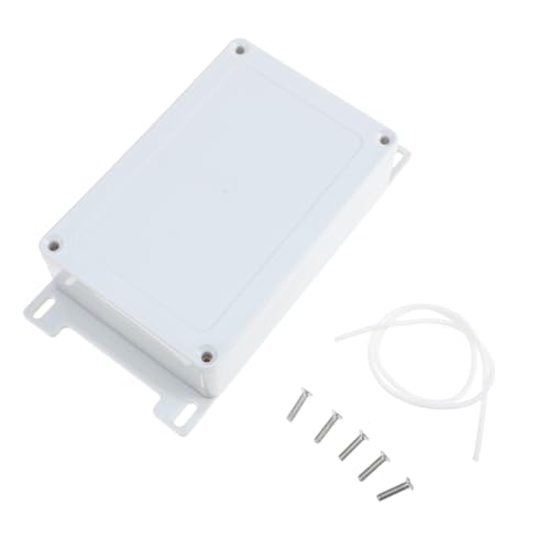 HAMPPLIES 防水プラスチック接続箱 耐衝撃規格 電気コード カバー 屋内外用固定耳付き 防水ジャンクションボックス