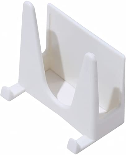 Estante de descanso de tapa y cuchara, organizador de soporte de tapa de cacerola de cacerola, soporte colgante de pared para soporte de cubierta de cacerolaDiseño práctico