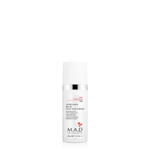 M.A.D Skincare Hyper Sheer SPF 50 Daily Moisturizer 1.7 oz. ...