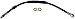Dorman H622628 Brake Hydraulic Hose Compatible with Select Mercedes-Benz Models