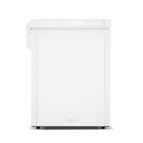 Frigidaire Chest Deep Freezer, 2.0 Cu. Ft. Capacity, Adjustable Thermostat-Removable Vinyl Coated Wire Basket-Easy Defrost Drain- Garage Ready- Pearl White on Fridge.com