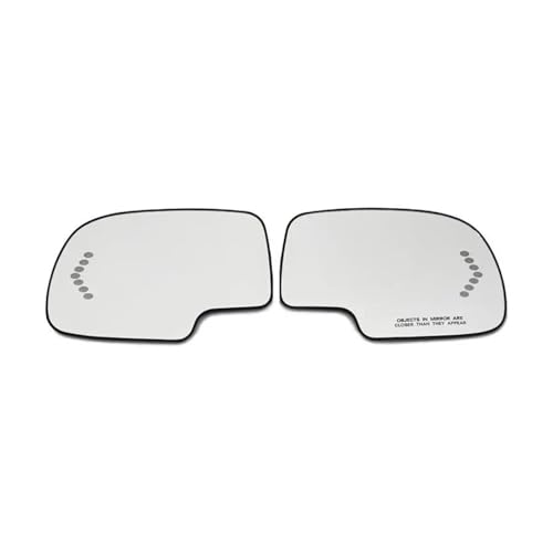 Miroir rétroviseur chauffant pour Chevy Silverado et Tahoe