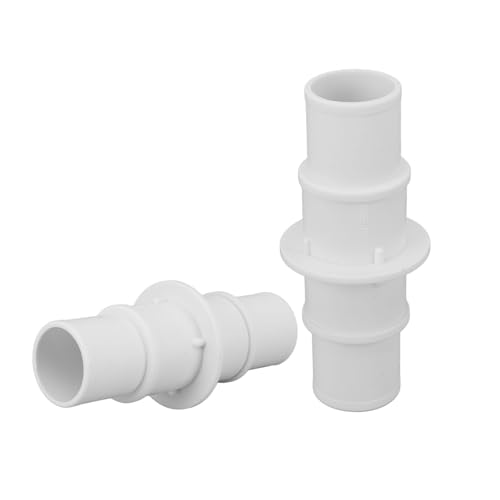 Acoplamiento de Conector de Manguera de Vacío para Piscina, Adaptador de Manguera de Piscina de Plástico Duradero para Conector de Filtro de Bomba de 1 1/4 Pulgadas, /2