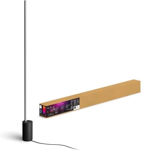Philips Hue Gradient Signe Floor Entertainment Light Fixture, Black
