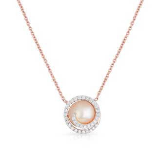 18 KT (750) Rose Gold Pendant for Women PDZOL10033_R_VVSVS-GH
