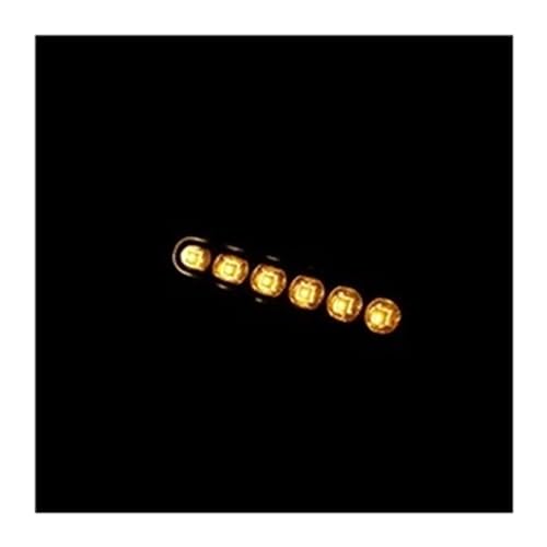 Espejos laterales VRSCF de moto Muscle 2009-2017 con luz LED retrovisor cromado lateral 5