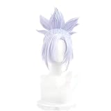 ZREVSB Riven Cosplay Wig Costume Party Role Play Halloween Christmas Hair +Wigs Cap