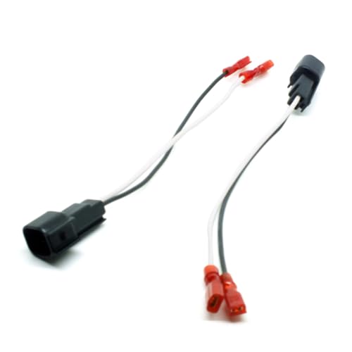 balacoo 2 Pack Speaker Harness for Car Audio Installation Direct Connection No Cutting for Aftermarket Speakers Compatible Multiple Vehicles