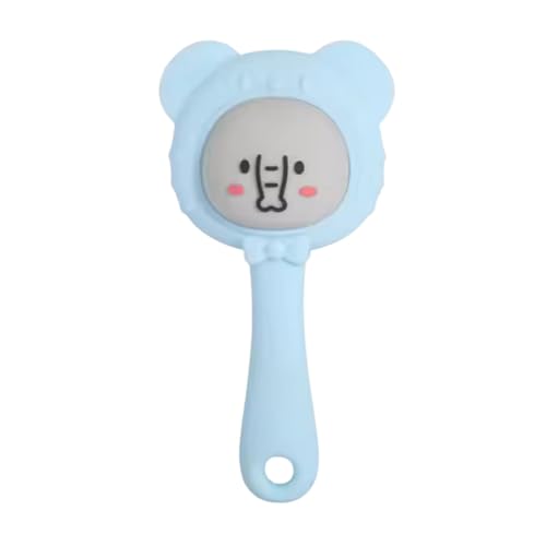 Image of THE LITTLE LOOKERS Teether for Baby | Musical Rattle Teethers for 3 to 24 Months | Silicone Rattle Teether | BPA-Free for Easy Teething | Jhunjuna, Baby Feeding Toys (Blue)