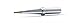 Weller ET KL (4ETKL-1) Soldering Tip for Weller WE 1010, Chisel, Width 1.2mm, Thickness 0.4mm, 1 Piece