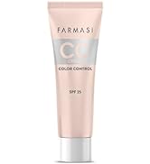 FARMASI CC Color Control Cream, Natural and Flawless Finish, Enriched Formula with Multimineral &...
