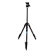 Camera Tripod Ball Head Center Column Quick Release Plate Aluminum Alloy Travel Tripod for DSLR Video Camcorder Low Angle