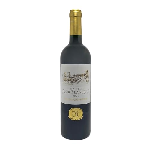 Wein Geschenk Chateau Tour Blanquet 2020 Bordeaux Rotwein Trocken 0,75L Saint-Estephe