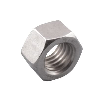 Tuerca para tensor mano derecha de acero inoxidable 316 UNC 1" (S0303-0025) miniatura 1