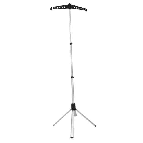 Support à vêtements défroissage en aluminium réglable pour séchage à domicile
