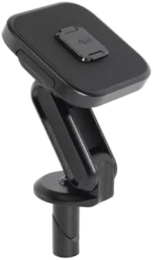 Peak Design Mobile Motorcycle Stem Phone Mount, Non-Charging, SlimLink Mounting Technology, Rigid Arm, Fits Hollow Steering Stem Nuts (13-26mm), Vibration Isolator, Motorcycle Phone Mount