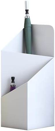 Metal , Square Free Standing Organizer for Entryway, Home, Office, Hotel - Durable Umbrella Holder for Folding Umbrellas
