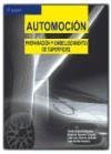 Automoción. Preparación y embellecimiento de superficies