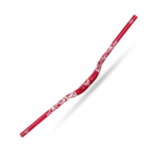 HONSUN Mountain Bike Road Bike Handlebar 31.8mm MTB Mountain Bike Handlebar 720mm/780mm XC Bicycle Handlebar (Color : Colorful) (Red(780mm))
