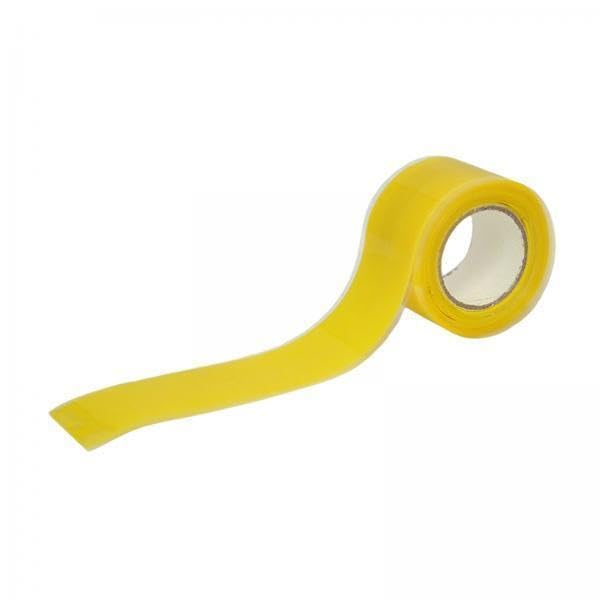 UJEAVETTE 2xSealing Strip Sticker Waterproof Silicone Grip Tape for Outdoor Operations Yellow-picture-11