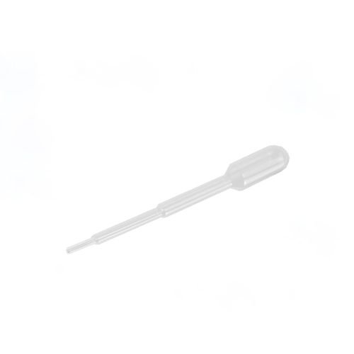 PAPSTAR Pipetas, PE 0,5 ml, 8,8 cm, transparente, 10 x 100 unidades