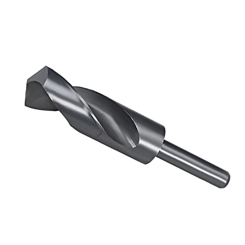 CoCud Verringert Schaft Bohrspitze 28mm Schneidekante 1/2 Schaft Nitrid Beschichtet Hochleistungsstahl 6542 Drehen Bohrköpfe - (Verwendung: für Edelstahl Metall Holz)